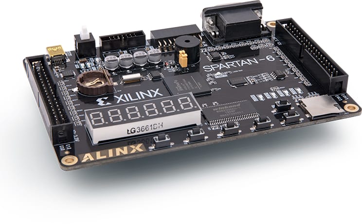 Xilinx FPGA Spartan6 connectors